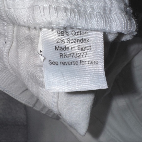 Nine West Women’s White Jeans Size 10 Mid Rise Skinny Stretch Summer Vacation - Picture 3 of 4